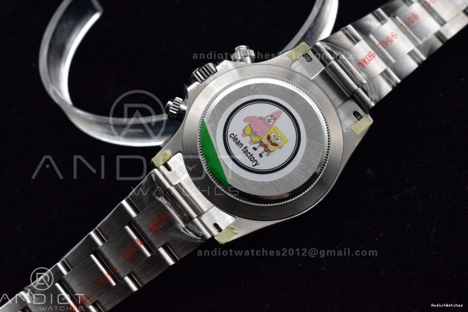 116520 White Case SS SA4130 QuickDry Best Edition V Daytona 904L Clean 1:1 and Dial 774 Bracelet 0709